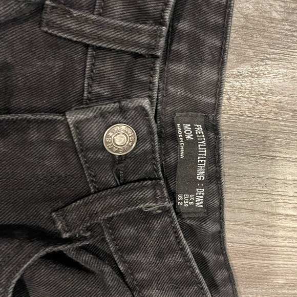 prettying little thing black mom jeans - Picture 4 of 9